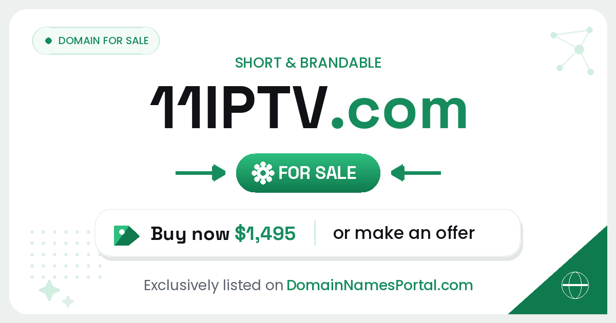 11IPTV.com share card