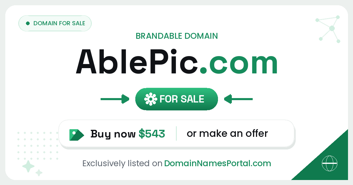 AblePic.com share card