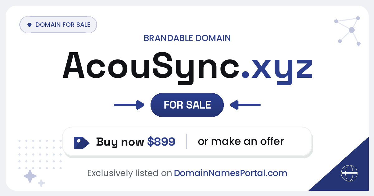AcouSync.xyz share card