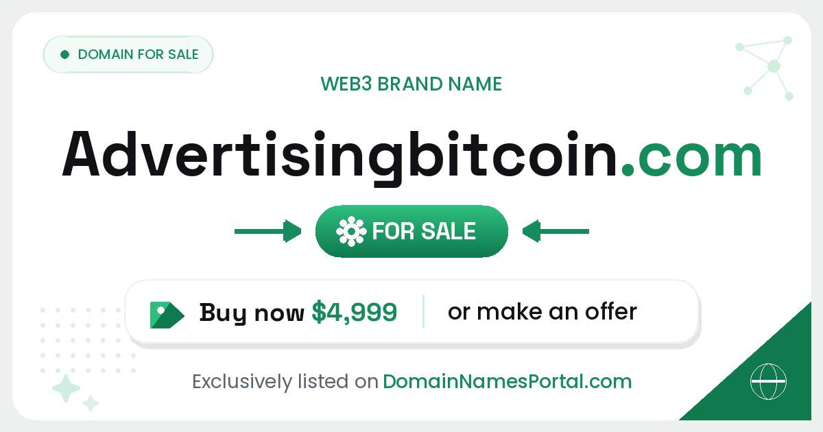advertisingbitcoin.com share card