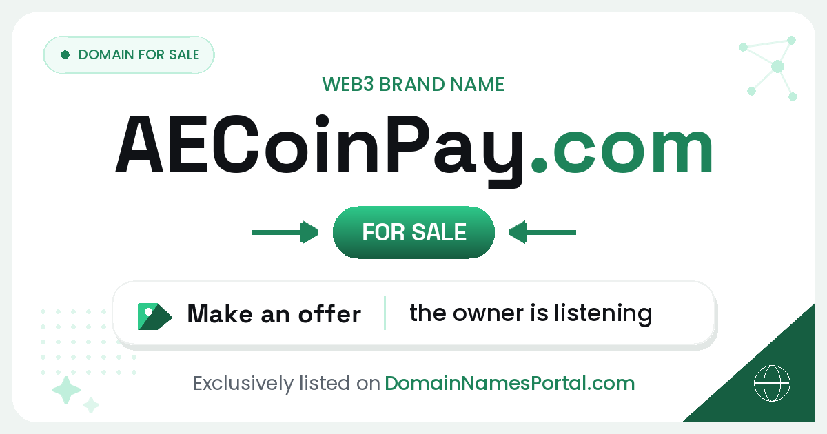 AECoinPay.com share card