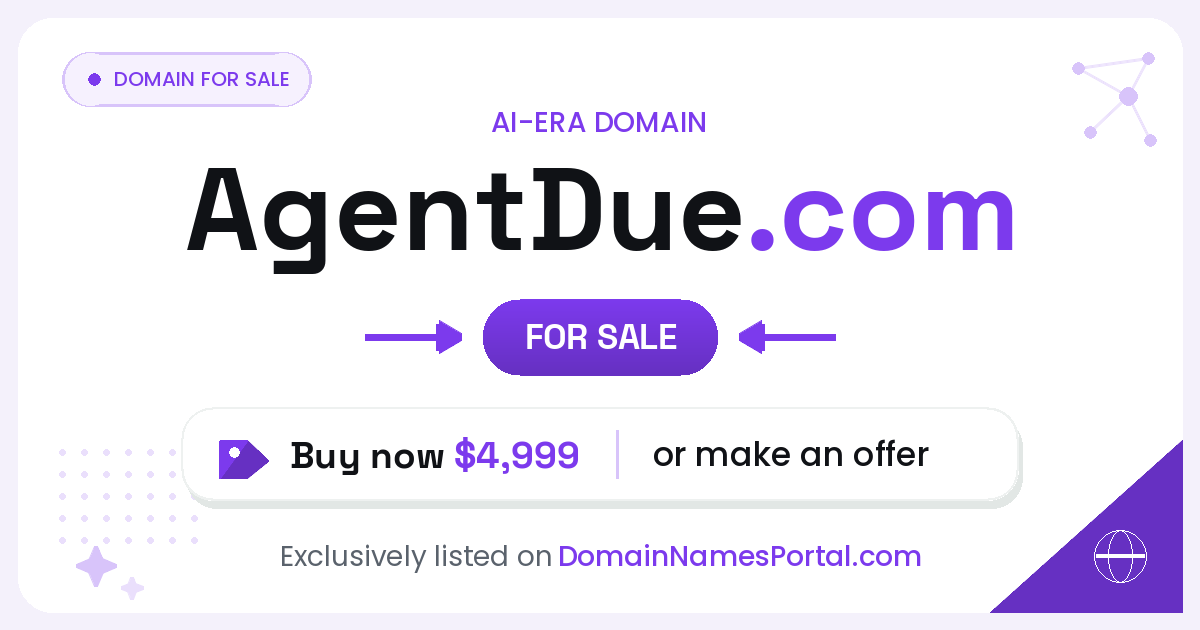 AgentDue.com share card
