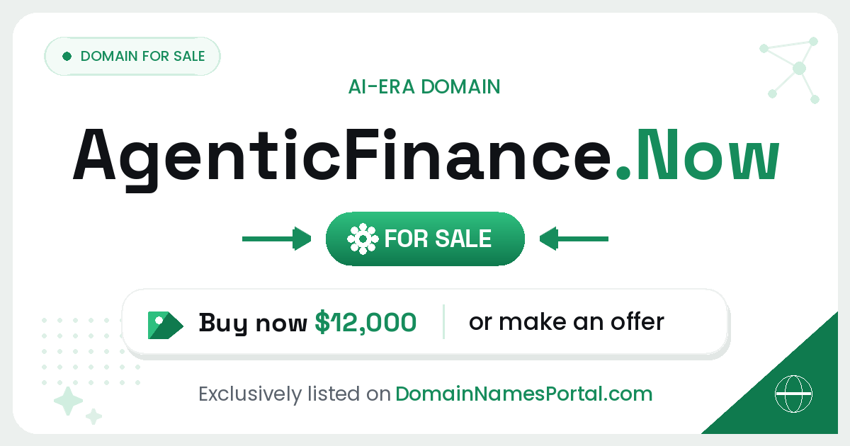 AgenticFinance.Now share card