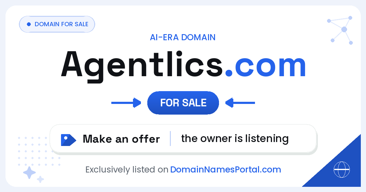 Agentlics.com share card