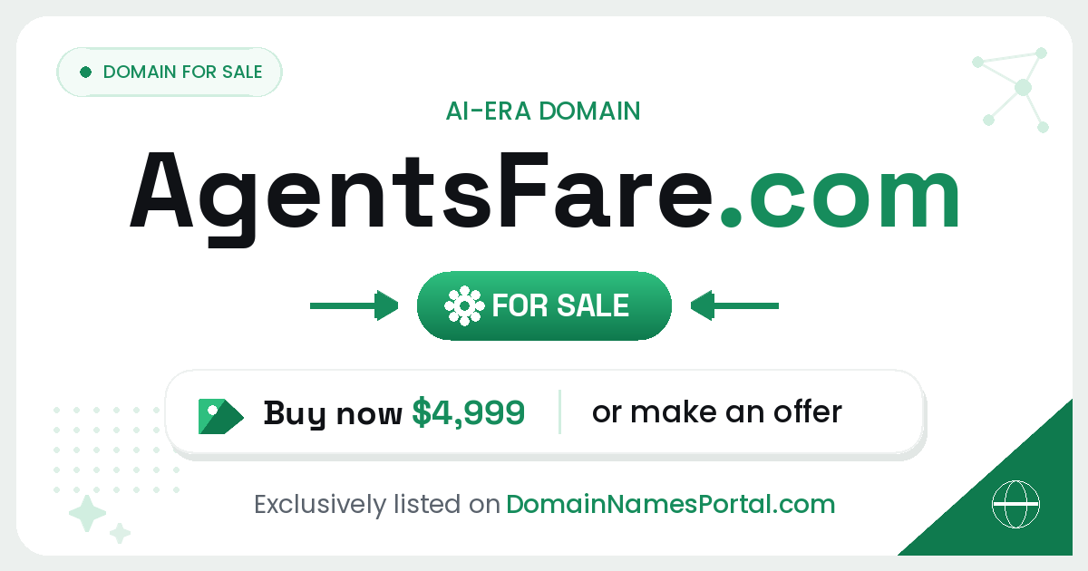 AgentsFare.com share card