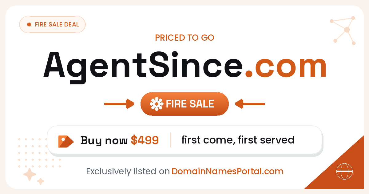 AgentSince.com share card