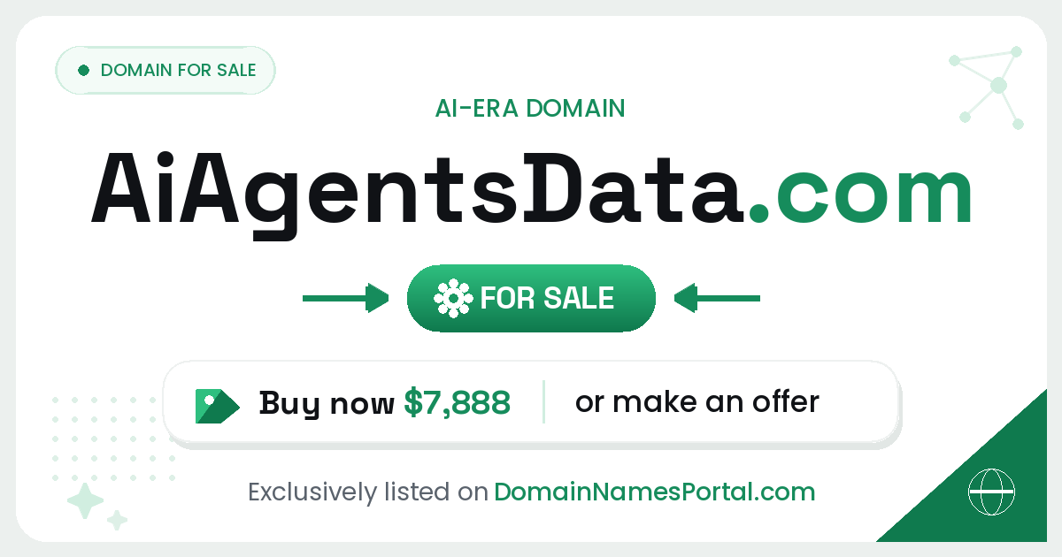 AiAgentsData.com share card