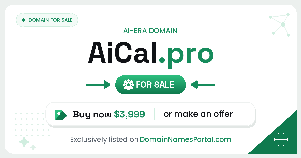 AiCal.pro share card
