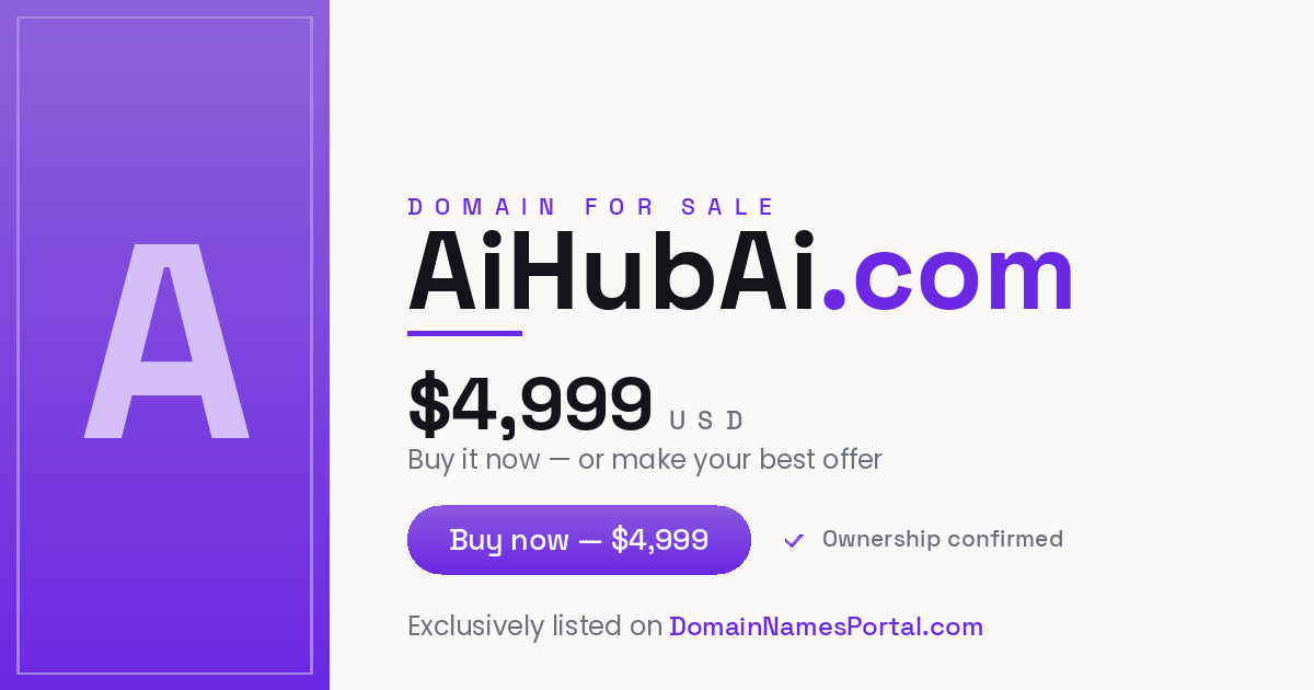 AiHubAi.com share card