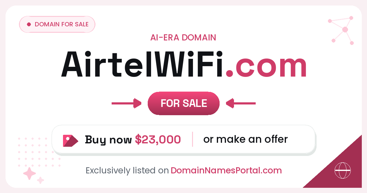 AirtelWiFi.com share card