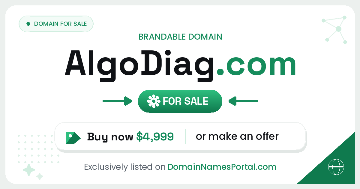 AlgoDiag.com share card
