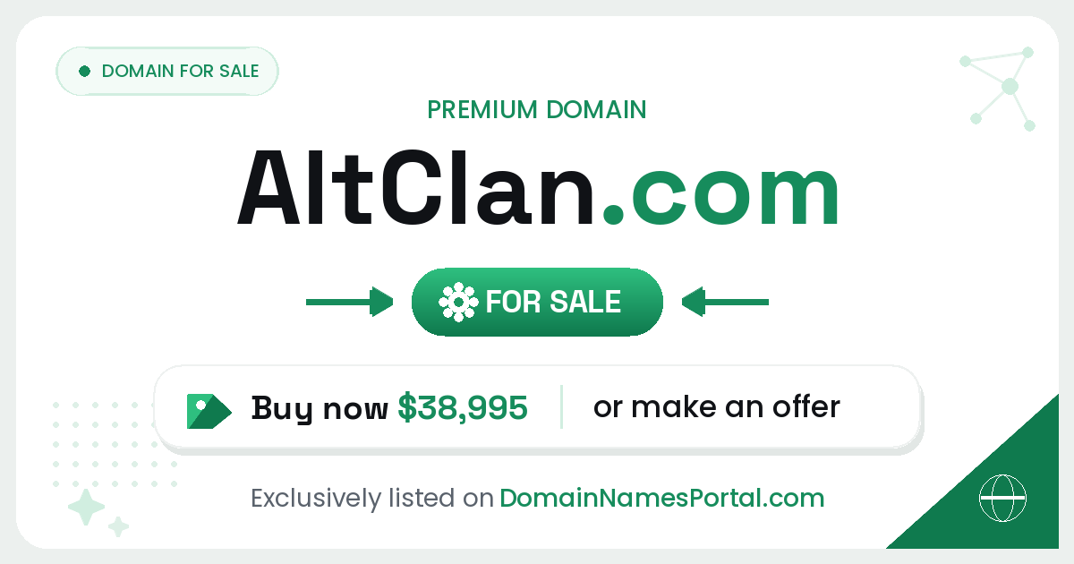 AltClan.com share card