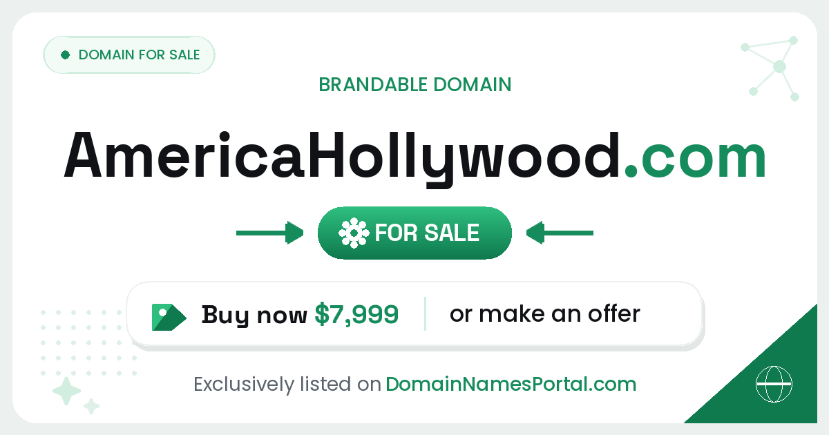 AmericaHollywood.com share card