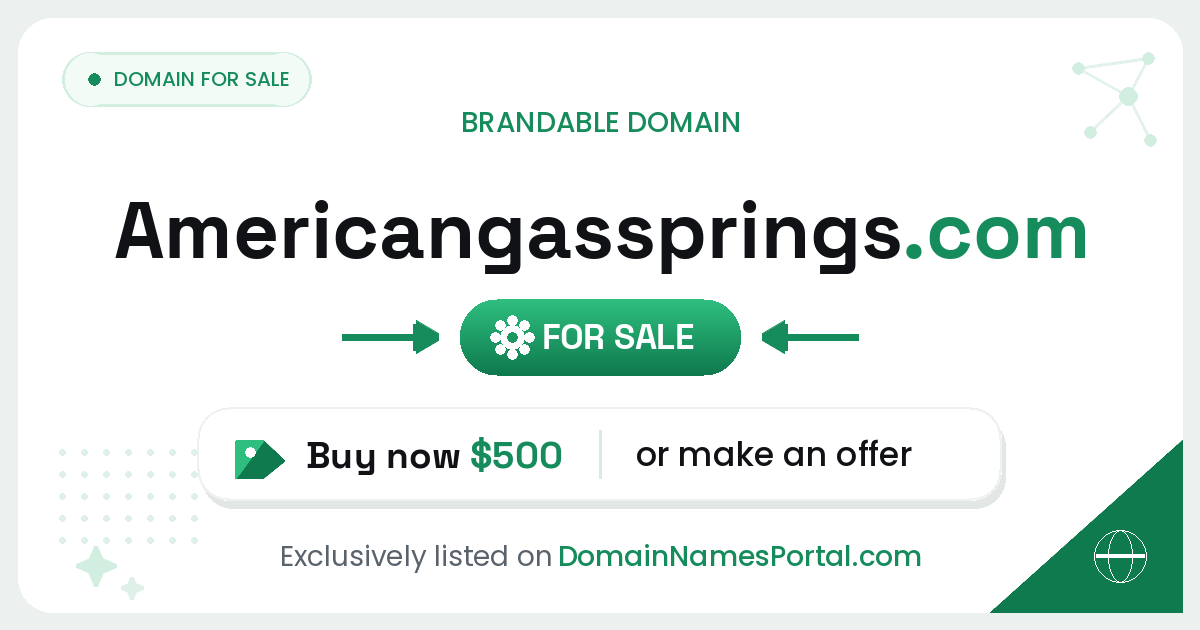 americangassprings.com share card
