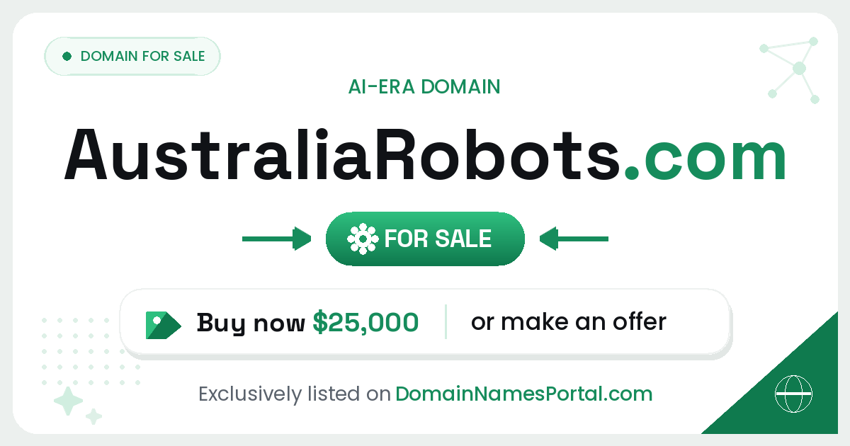 AustraliaRobots.com share card