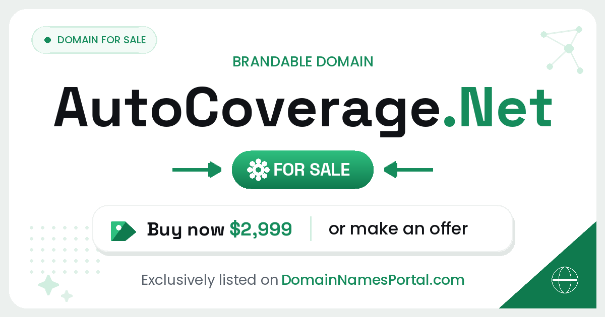 AutoCoverage.Net share card