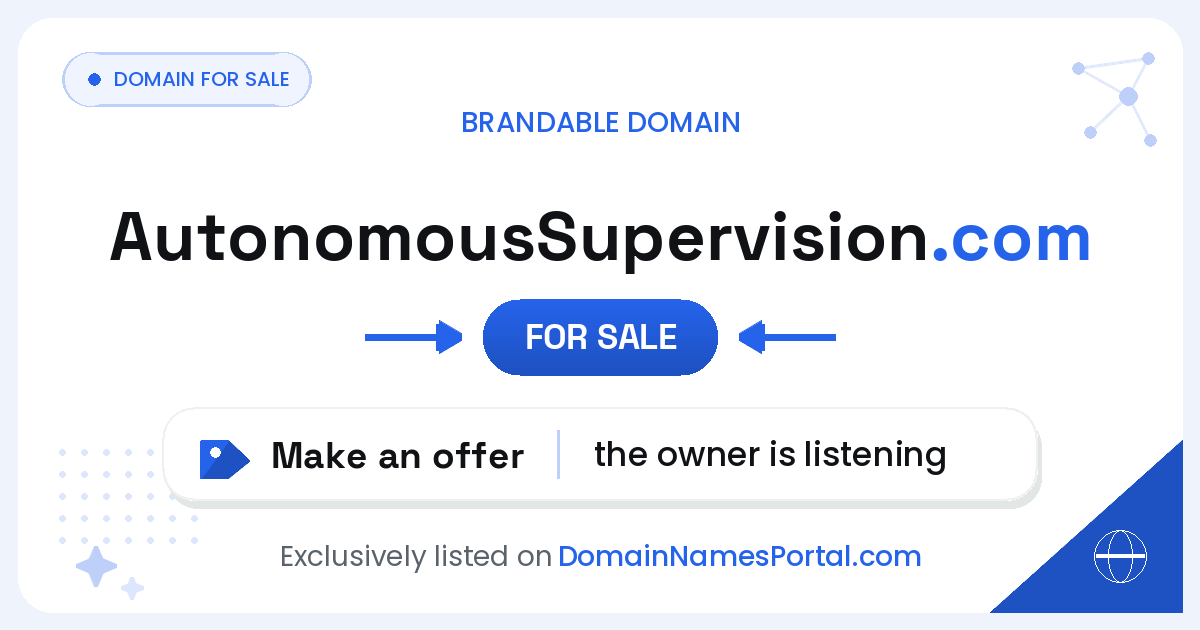 AutonomousSupervision.com share card