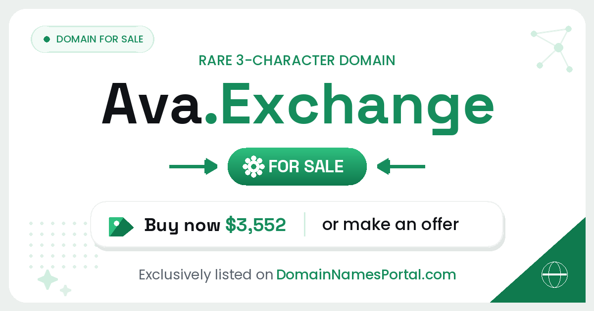 Ava.Exchange share card