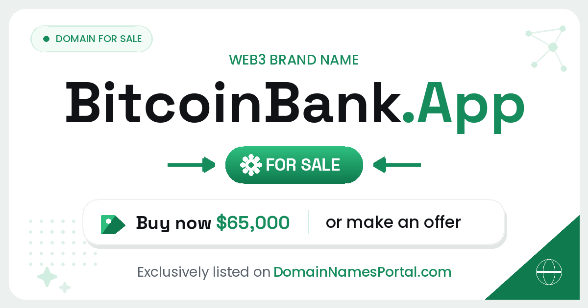 BitcoinBank.App share card