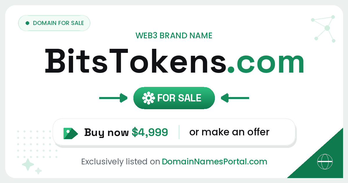 BitsTokens.com share card