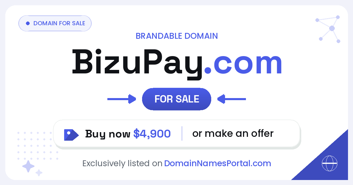 BizuPay.com share card