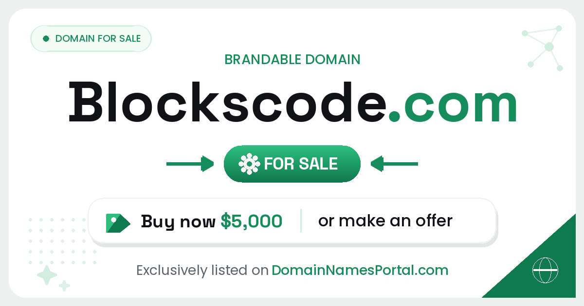 Blockscode.com share card