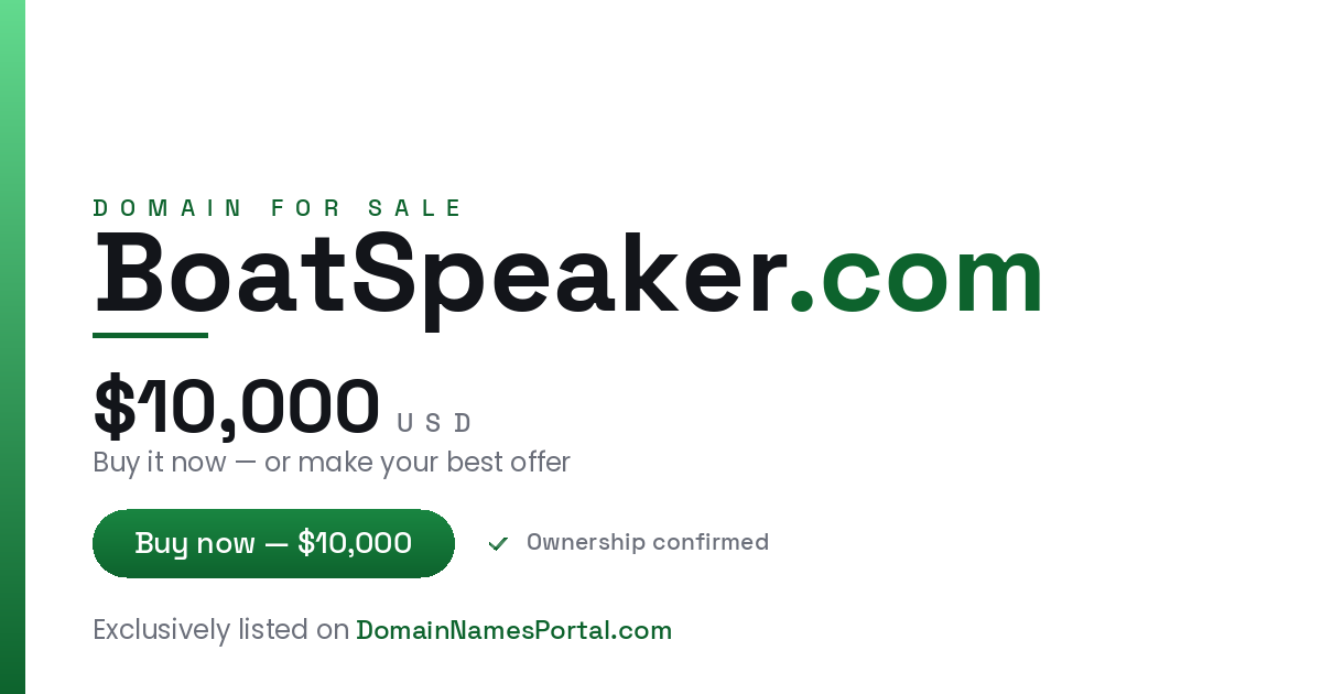 BoatSpeaker.com share card