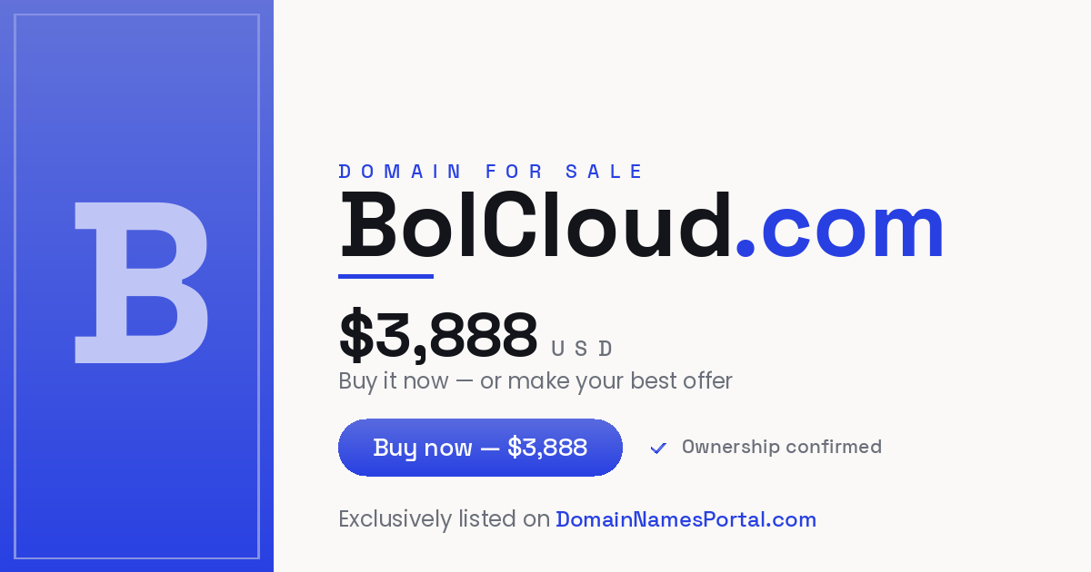 BolCloud.com share card