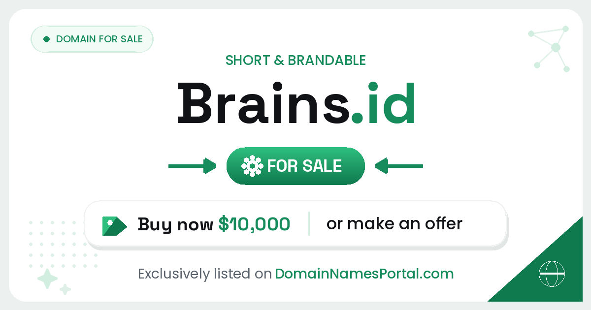 Brains.id share card