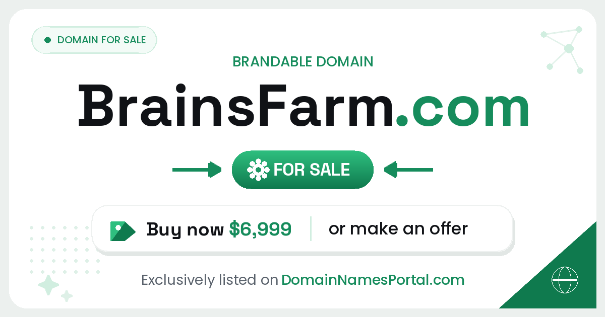 BrainsFarm.com share card