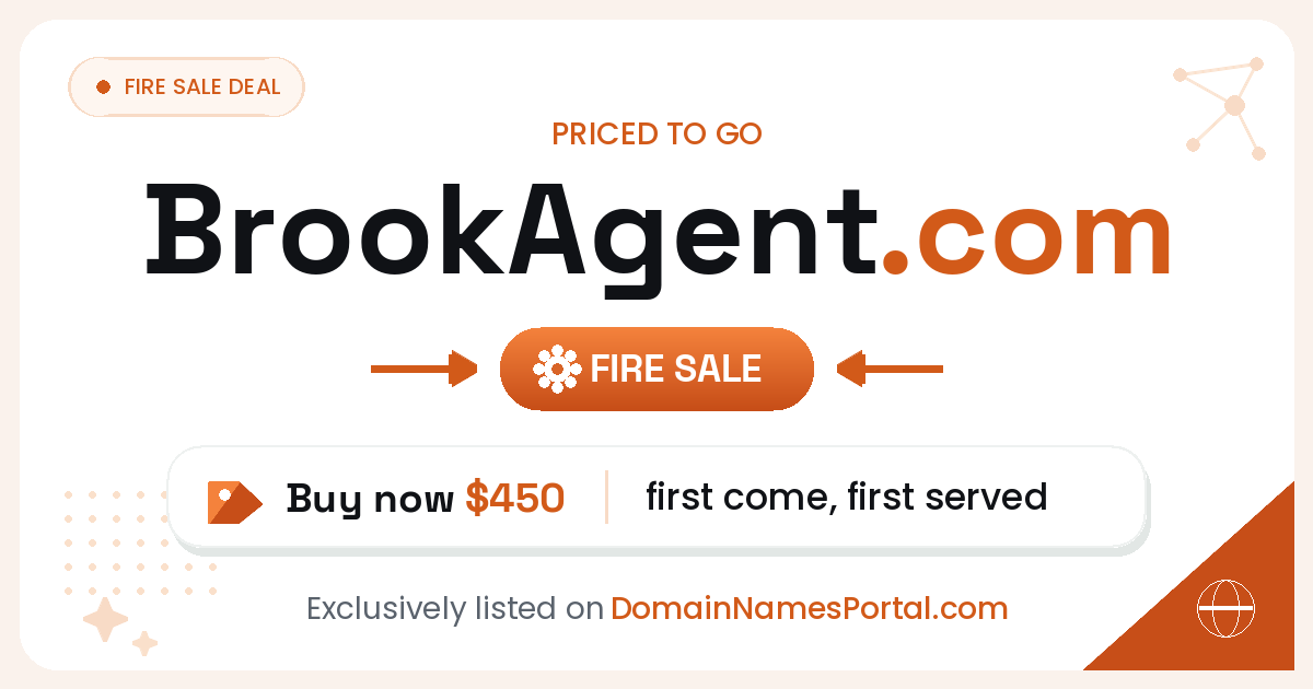BrookAgent.com share card