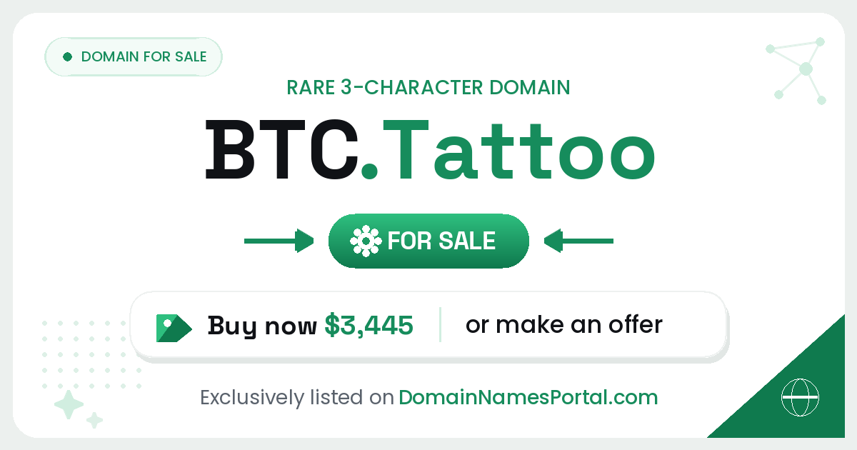 BTC.TATTOO share card