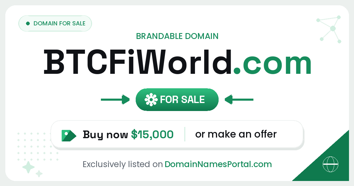 BTCFiWorld.com share card