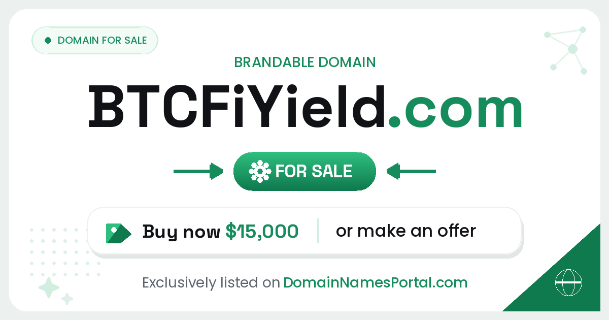 BTCFiYield.com share card