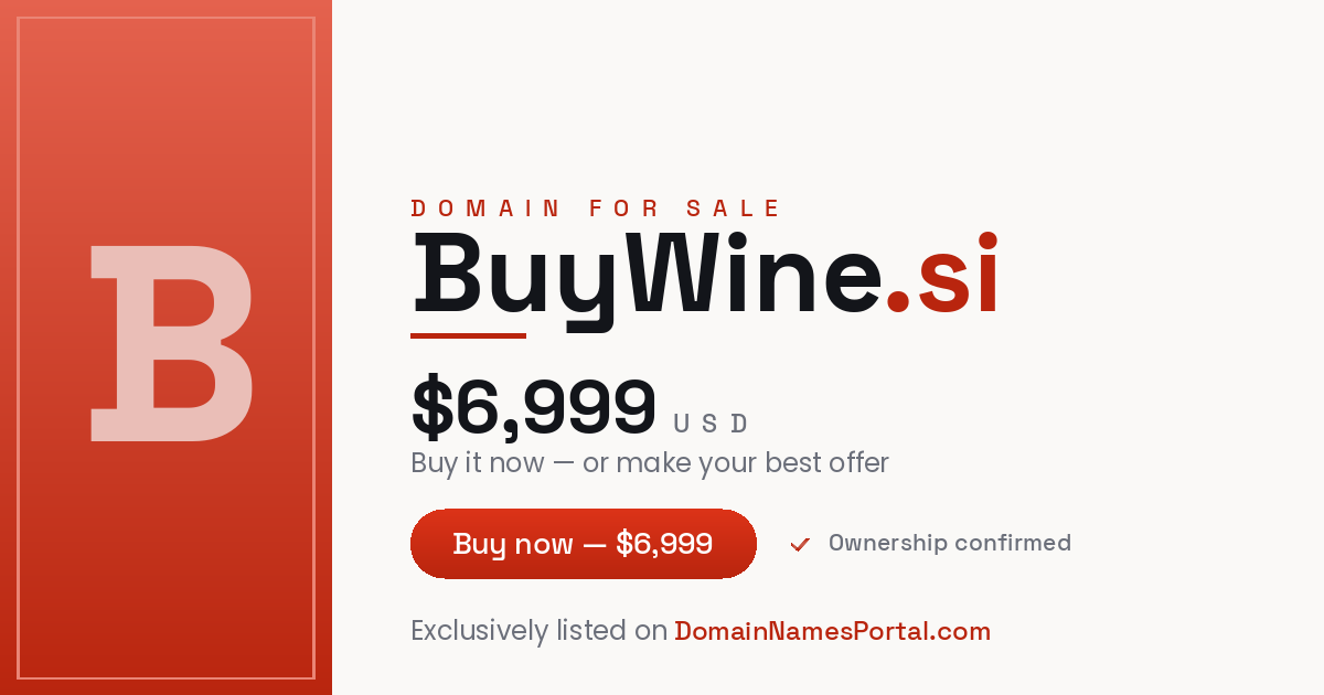 BuyWine.si share card