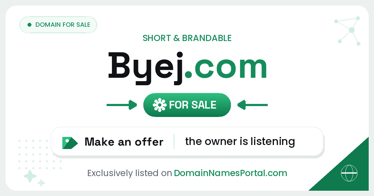 Byej.com share card