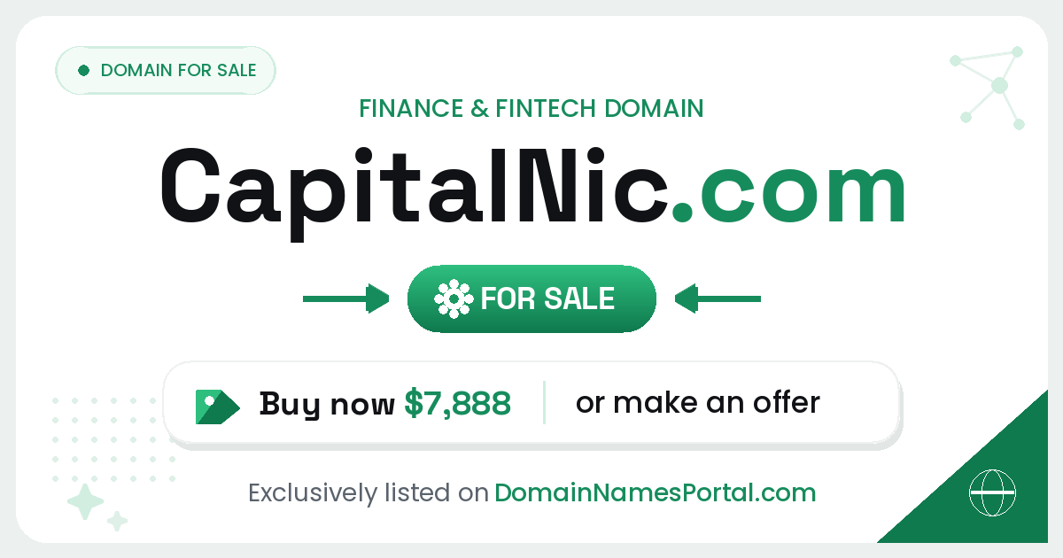 CapitalNic.com share card