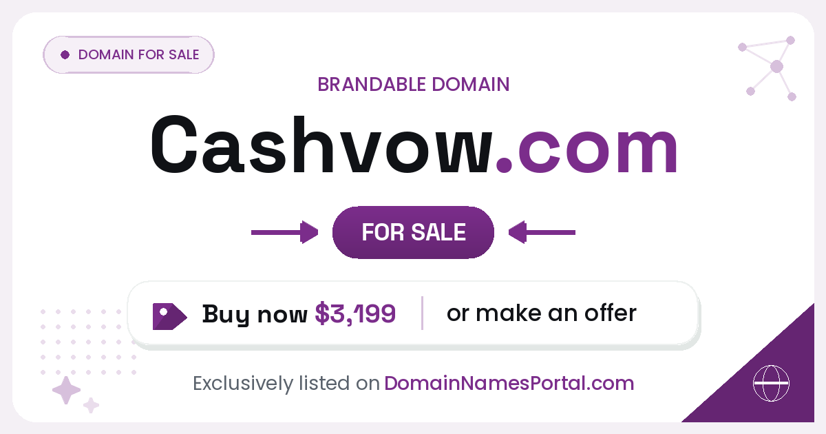 Cashvow.com share card