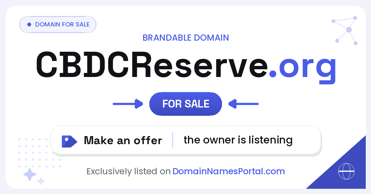 CBDCReserve.org share card