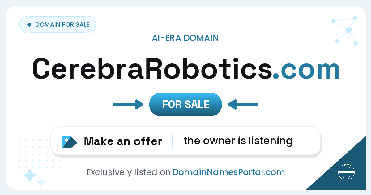 CerebraRobotics.com share card