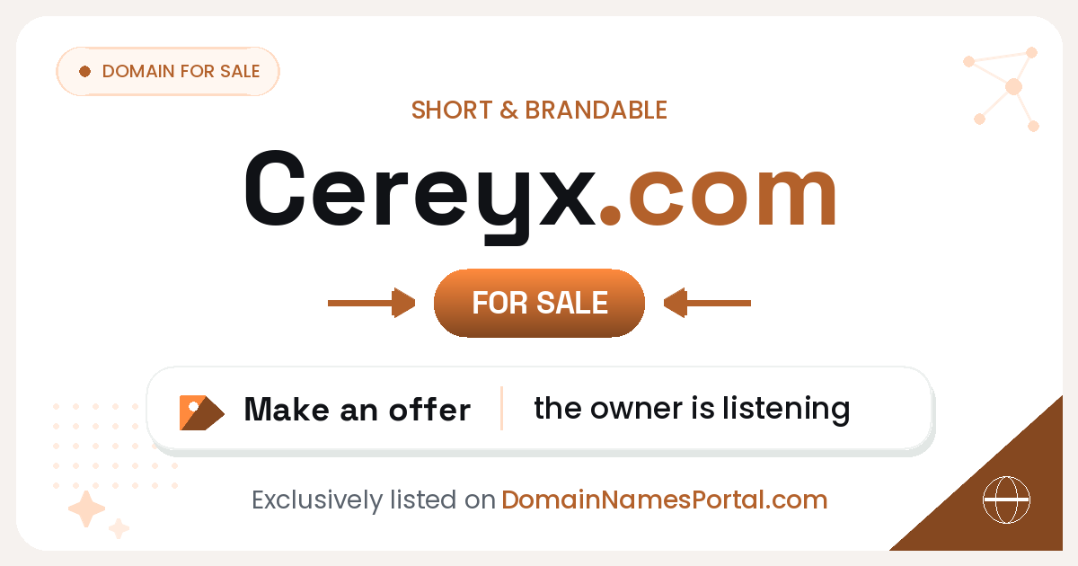 Cereyx.com share card
