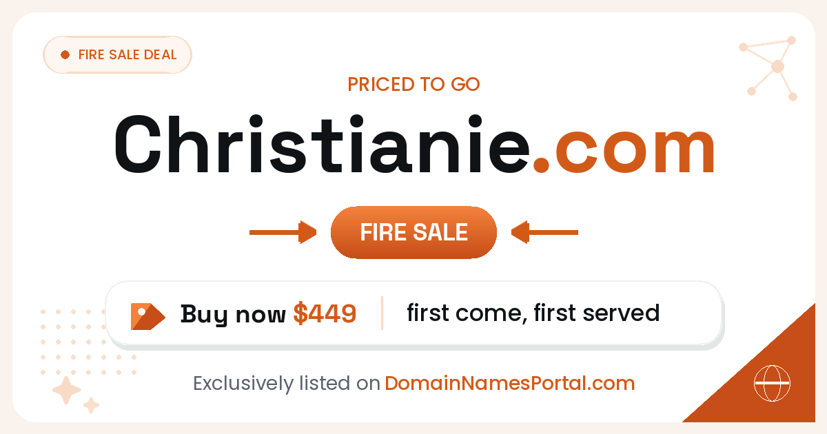 Christianie.com share card