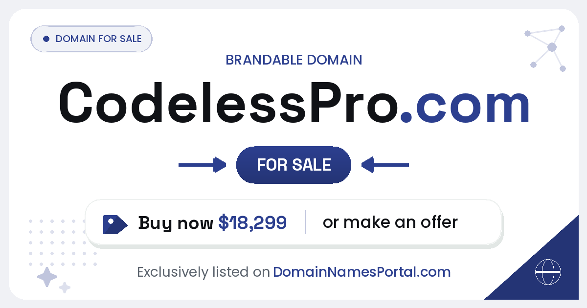 CodelessPro.com share card