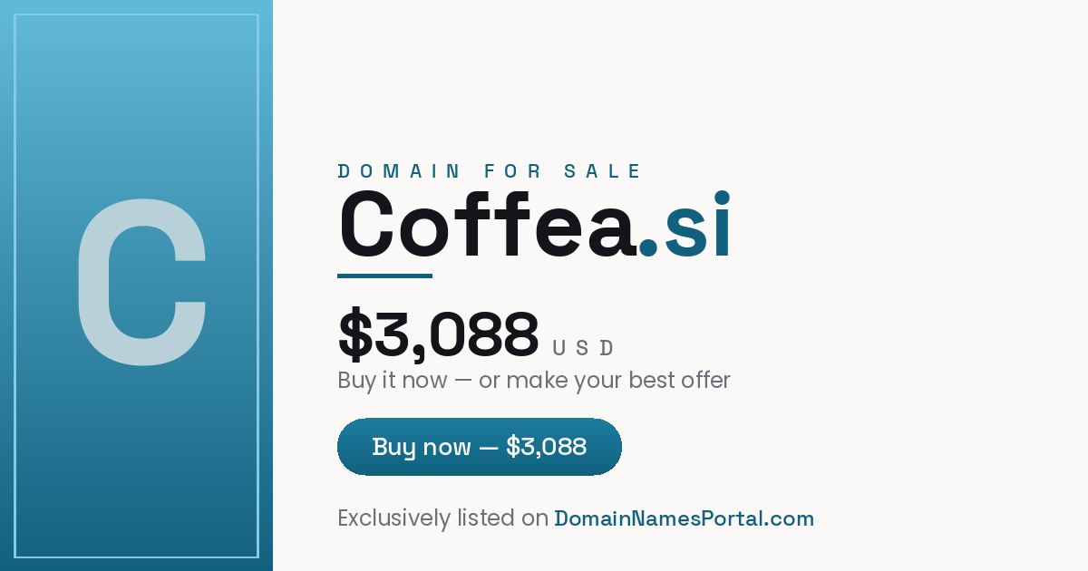 Coffea.si share card