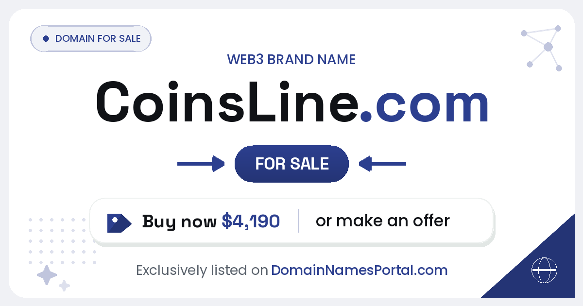 CoinsLine.com share card