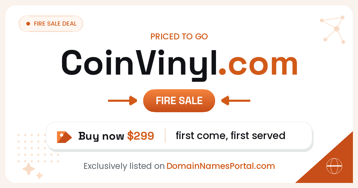 CoinVinyl.com share card