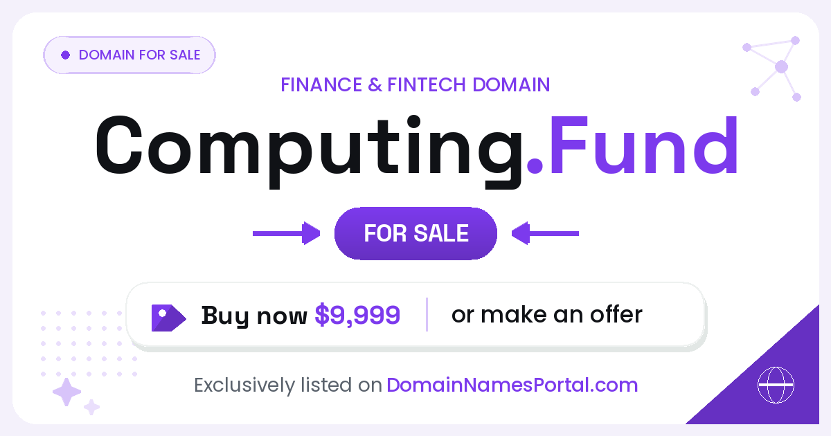 Computing.Fund share card