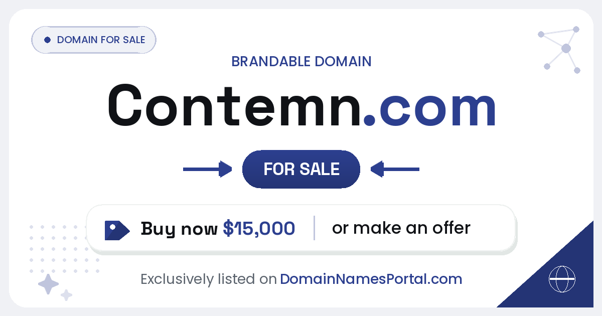 Contemn.com share card