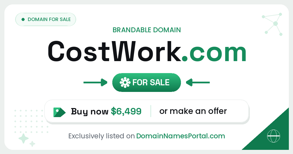 CostWork.com share card