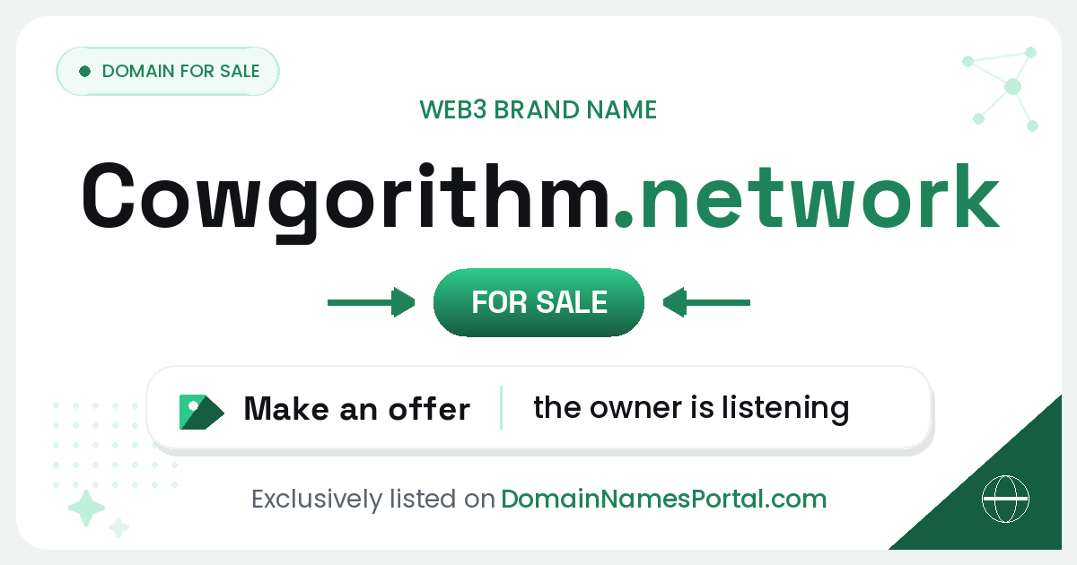 Cowgorithm.network share card